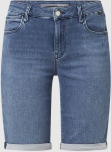 Mavi Jeans Korte jeans van sweatdenim model 'Alina'