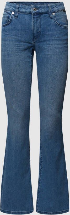 Mavi Jeans met labeldetail model 'BELLA'