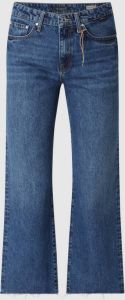 Mavi Jeans Wide leg high rise jeans van biologisch katoen model 'Barcelona'