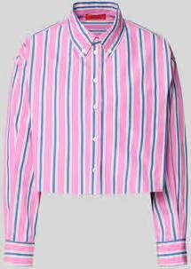 MAX&Co. boxy fit blouse met lange mouwen van puur katoen 'FARNESE'