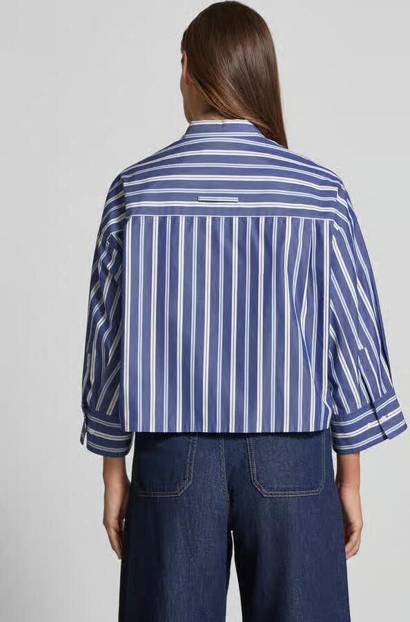 MAX&Co. boxy fit overhemdblouse van puur katoen model 'VELOCE' - Foto 2