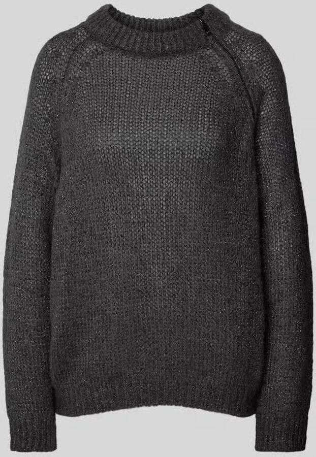 MAX&Co. Gebreide pullover met ronde hals model 'PARIDE' - Foto 2