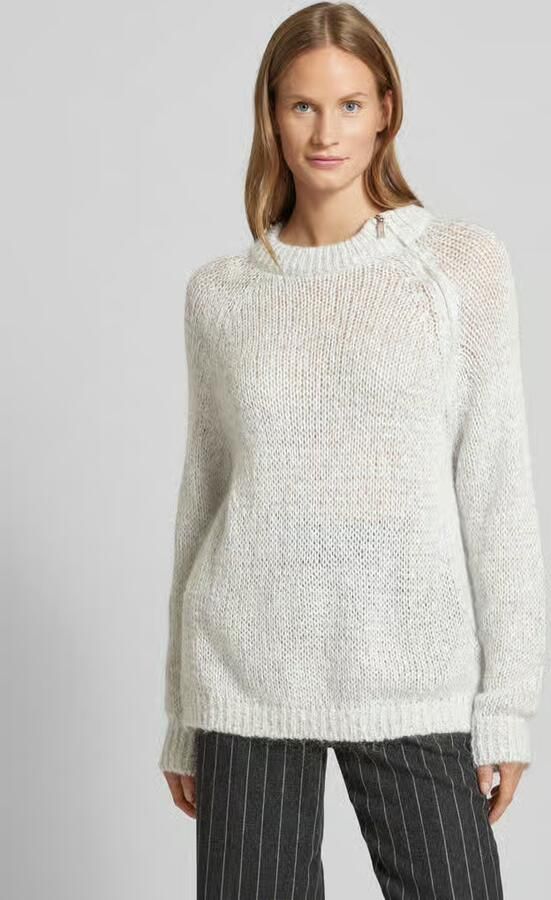 MAX&Co. Gebreide pullover met ronde hals model 'PARIDE' - Foto 4