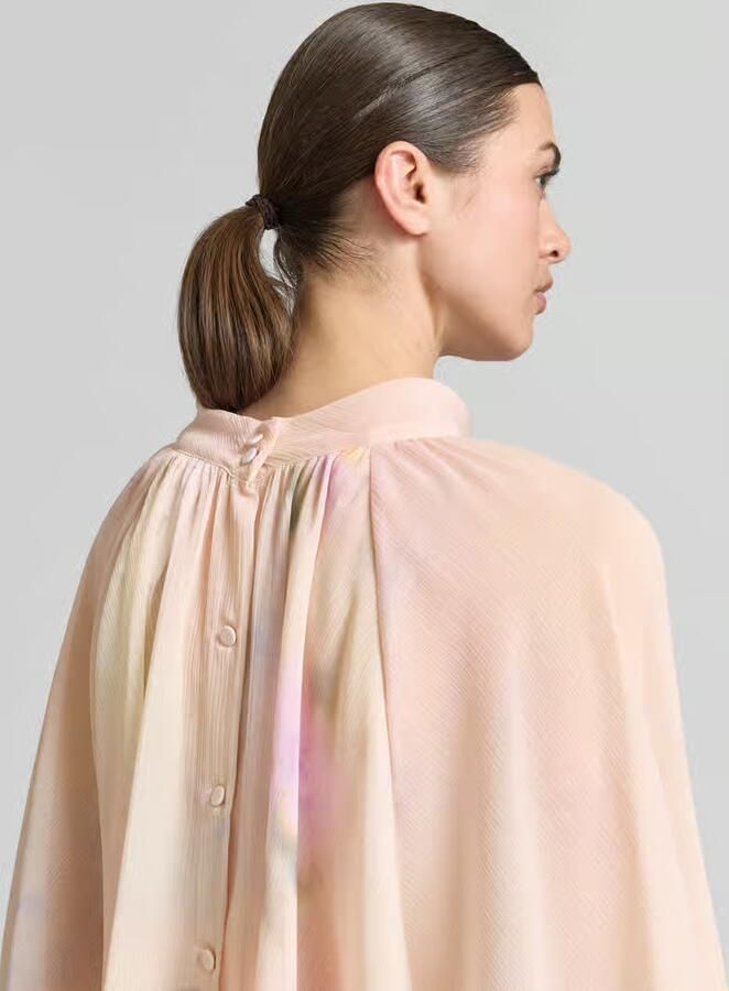 MAX&Co. loose fit blouse met all-over motief - Foto 3