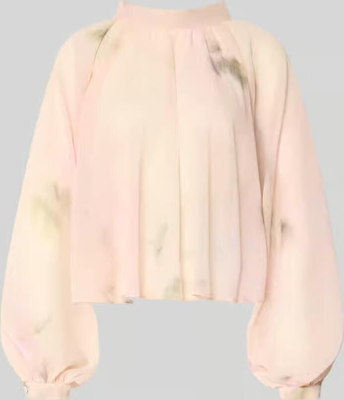 MAX&Co. loose fit blouse met all-over motief - Foto 4