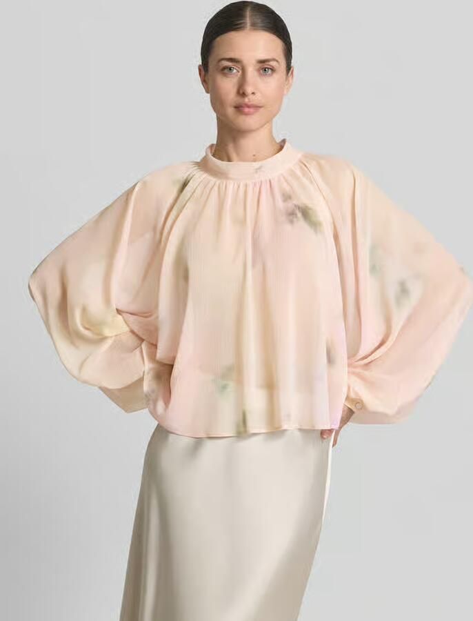 MAX&Co. loose fit blouse met all-over motief - Foto 2