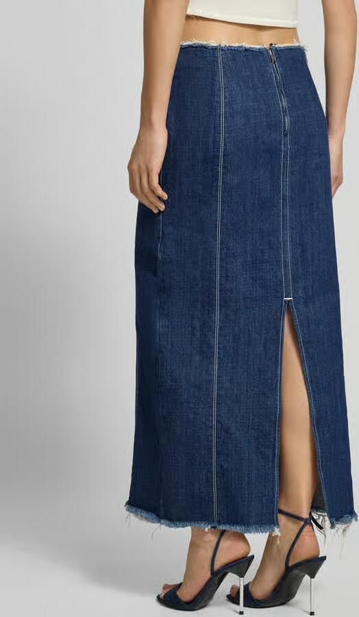 MAX&Co. Midi-rok van denim model 'MCLLUGLIO'