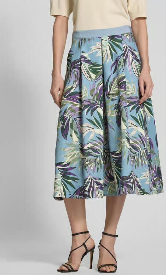 MAX&Co. Midirok met stolpplooien model 'RISATA' - Foto 2