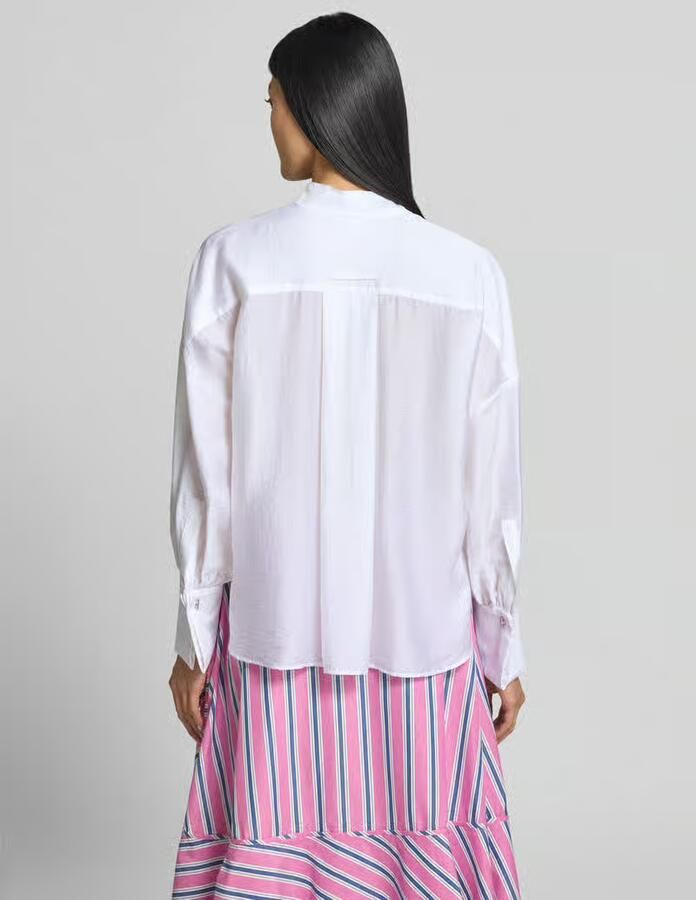 MAX&Co. Regular fit blouse met lange mouwen van lyocellmix model 'ADESSO' - Foto 2