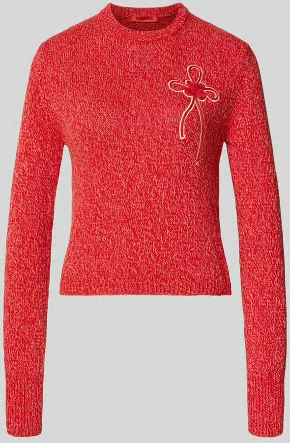MAX&Co. Regular fit gebreide pullover van puur katoen model 'IGELO'