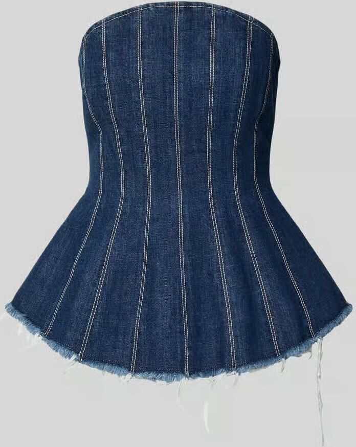 MAX&Co. regular fit jeansblouse van zuiver katoen model 'FIRMA' - Foto 2