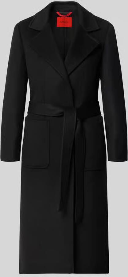 MAX&Co. Regular fit lange jas van puur katoen model 'RUNAWAY'