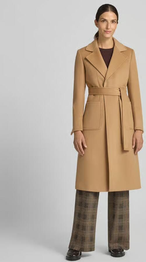 MAX&Co. Regular fit lange wollen jas met reverskraag model 'RUNAWAY' - Foto 3