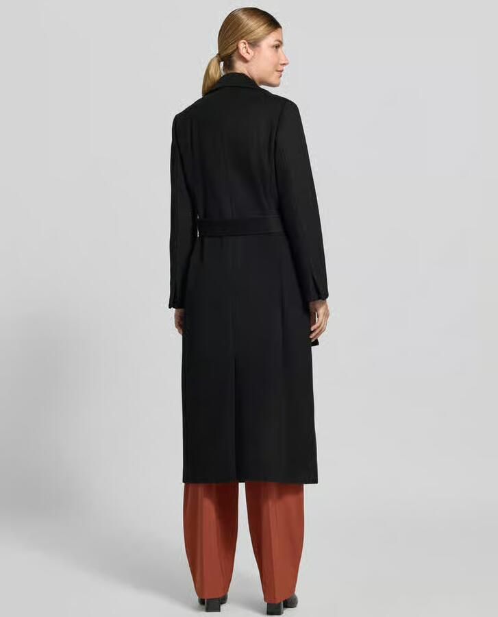MAX&Co. Regular fit lange wollen jas met reverskraag model 'LONGRUN' - Foto 2