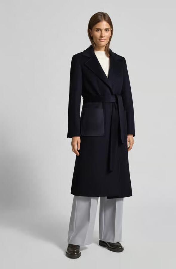 MAX&Co. Regular fit lange wollen jas met reverskraag model 'RUNAWAY' - Foto 2