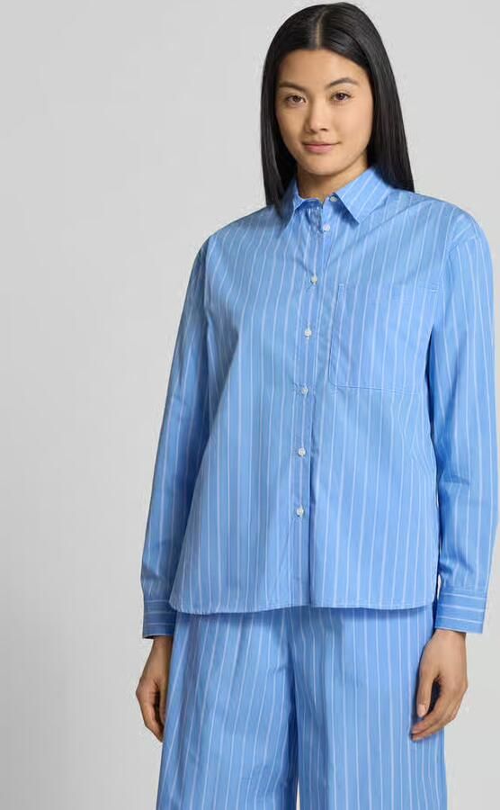 MAX&Co. Regular fit overhemdblouse met borstzak model 'BARI' - Foto 2