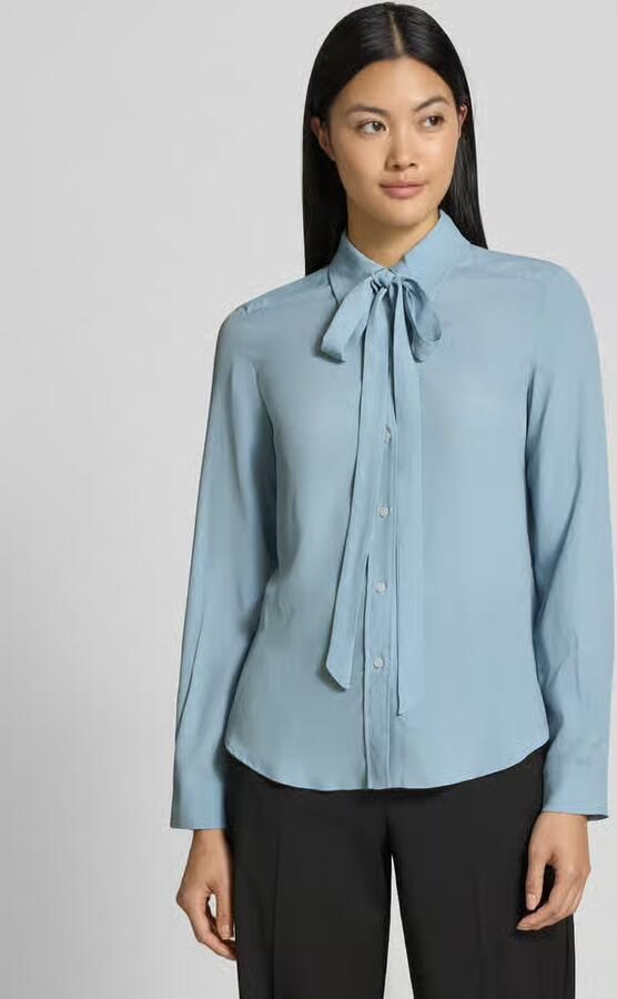 MAX&Co. Regular fit overhemdblouse met zijde model 'ATENEO' - Foto 2