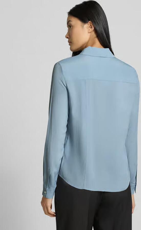 MAX&Co. Regular fit overhemdblouse met zijde model 'ATENEO'