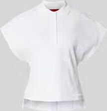 MAX&Co. regular fit T-shirt van mix van katoen en linnen model 'PESI'