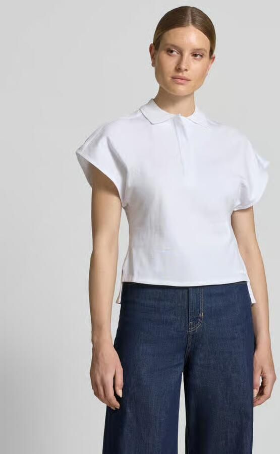 MAX&Co. regular fit T-shirt van mix van katoen en linnen model 'PESI' - Foto 2