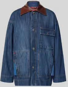 MAX&Co. relaxed fit jeansjack van katoenmix model 'PELOTA'