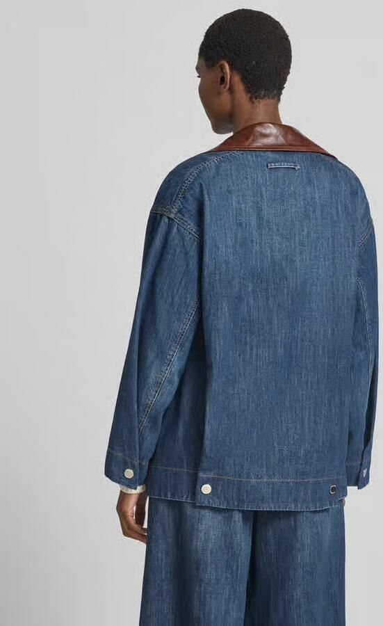 MAX&Co. relaxed fit jeansjack van katoenmix model 'PELOTA' - Foto 3