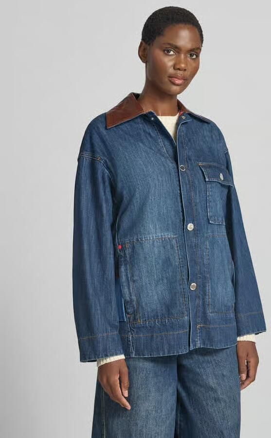MAX&Co. relaxed fit jeansjack van katoenmix model 'PELOTA' - Foto 2