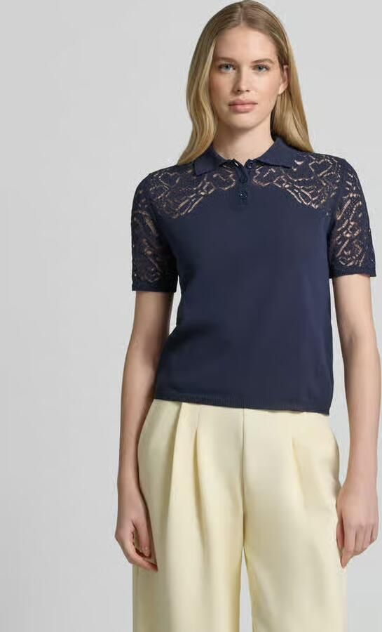 MAX&Co. slim fit gebreide pullover van puur katoen model 'LONZA' - Foto 4