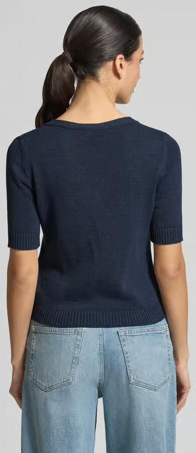 MAX&Co. slim fit sweatjack van katoenmix model 'RANCH'