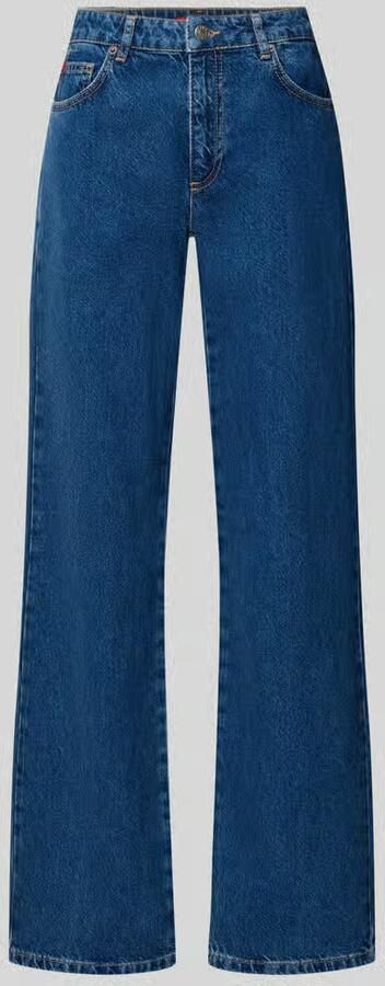 MAX&Co. straight fit jeans van puur katoen model 'LEGUME'