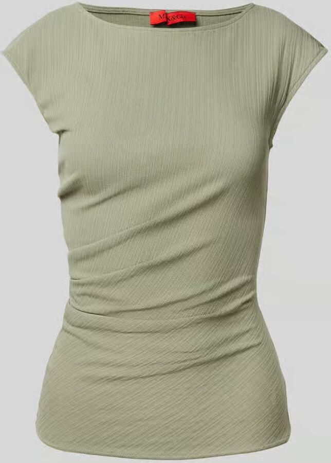 MAX&Co. T-shirt met kapmouwen model 'SFOGLIA' - Foto 2