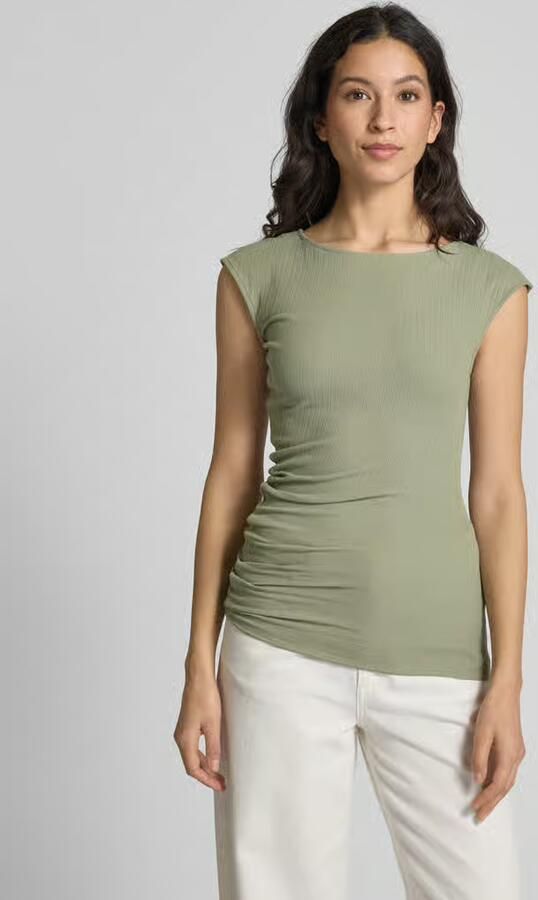 MAX&Co. T-shirt met kapmouwen model 'SFOGLIA' - Foto 4