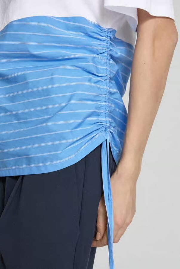 MAX&Co. T-shirt met plooien opzij model 'BREST'