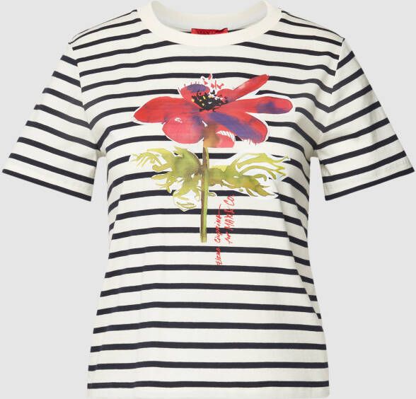 MAX&Co. T-shirt met streepmotief model 'AMBITO'