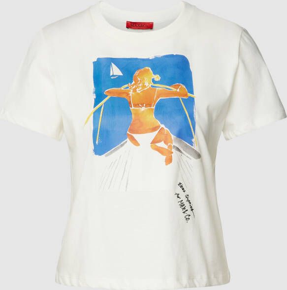 MAX&Co. T-shirt met streepmotief model 'AMBITO'