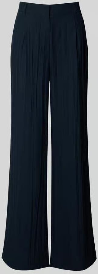 MAX&Co. Wide leg stoffen broek met riemlusjes - Foto 4