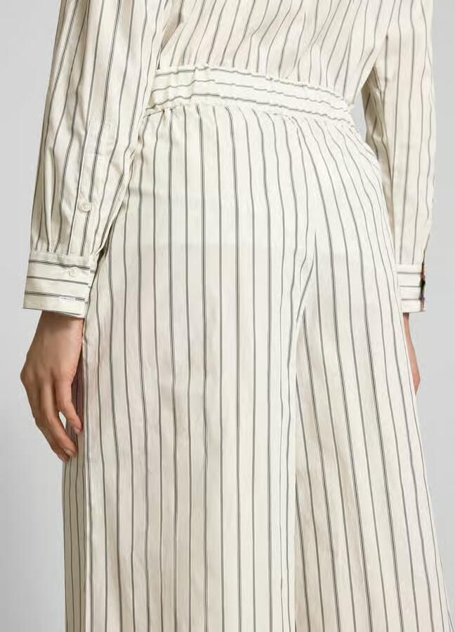 MAX&Co. Wide leg stoffen broek met steekzakken model 'GITANE' - Foto 2