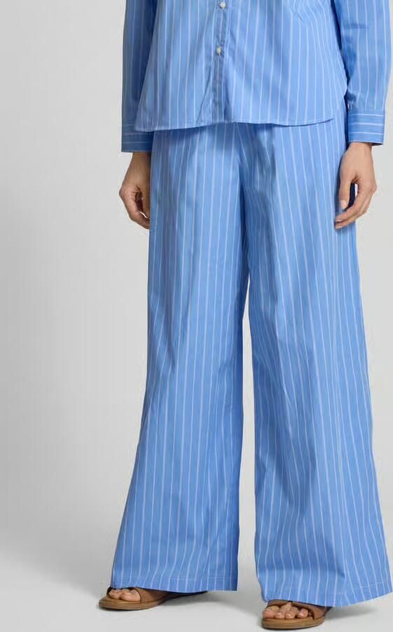 MAX&Co. Wide leg stoffen broek met steekzakken model 'GITANE' - Foto 2