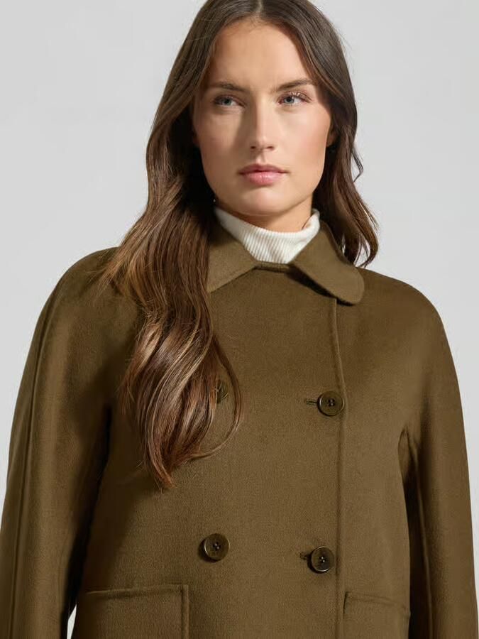 Max Mara Studio Boxy fit wollen jack met zijde en kasjmier model 'MSTEDEN' - Foto 2