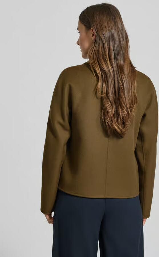 Max Mara Studio Boxy fit Wollen jacks met zijde- en kasjmier-aandeel Model 'MSTEDEN' - Foto 2