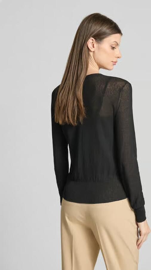 Max Mara Studio Cardigan met ronde hals model 'CORINTO'