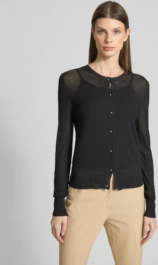 Max Mara Studio Cardigan met ronde hals model 'CORINTO' - Foto 2