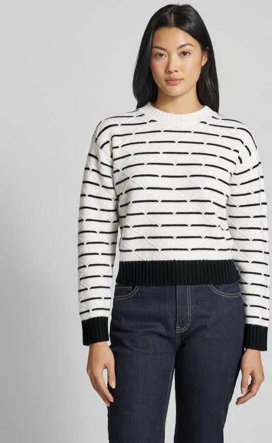 Max Mara Studio Gebreide pullover met structuurmotief model 'GETTONE' - Foto 4