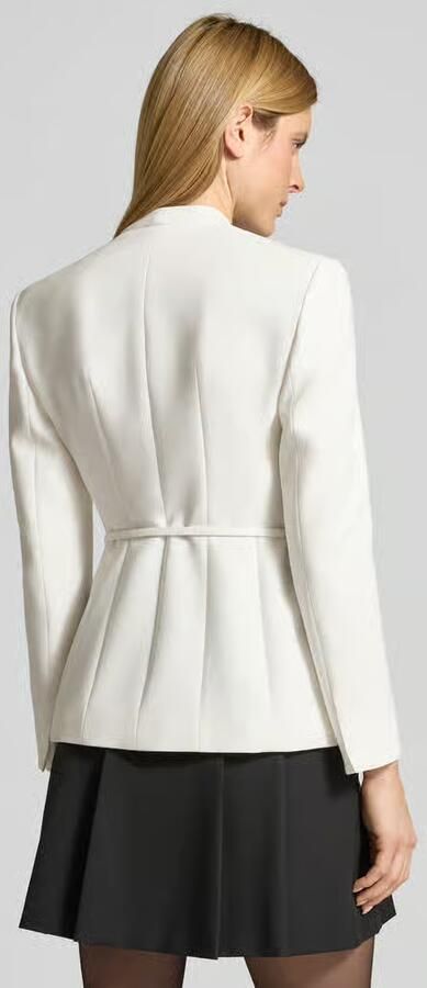 Max Mara Studio Getailleerde blazer met extra riem model 'QUINOA'