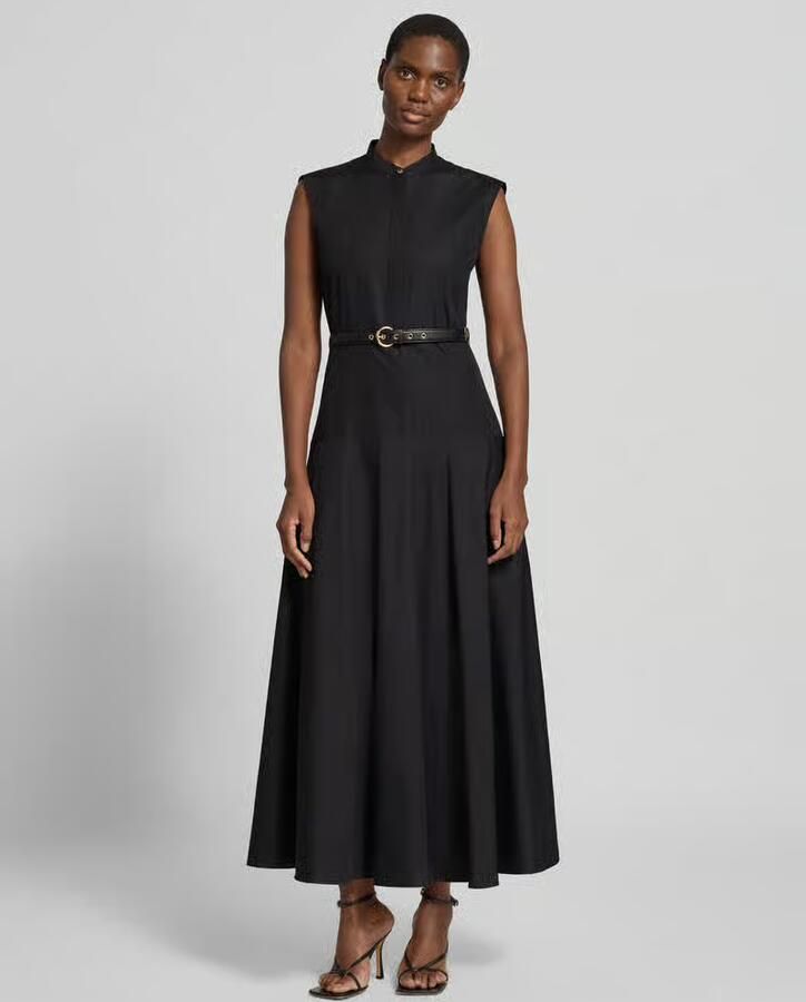 Max Mara Studio Getailleerde vrijetijdsjurk van puur katoen model 'GESTO' - Foto 3