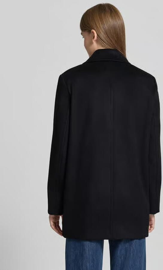 Max Mara Studio lange wollen jas met dubbele knoopsluiting model 'MAGENTA' - Foto 3