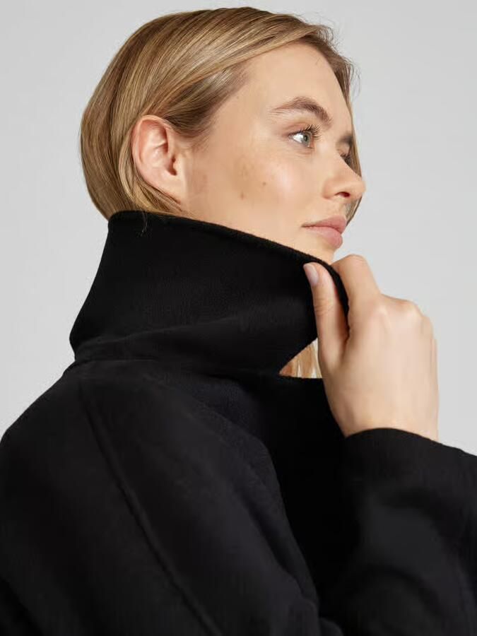 Max Mara Studio Lange wollen jas met opstaande kraag en kasjmier model 'CLES' - Foto 2