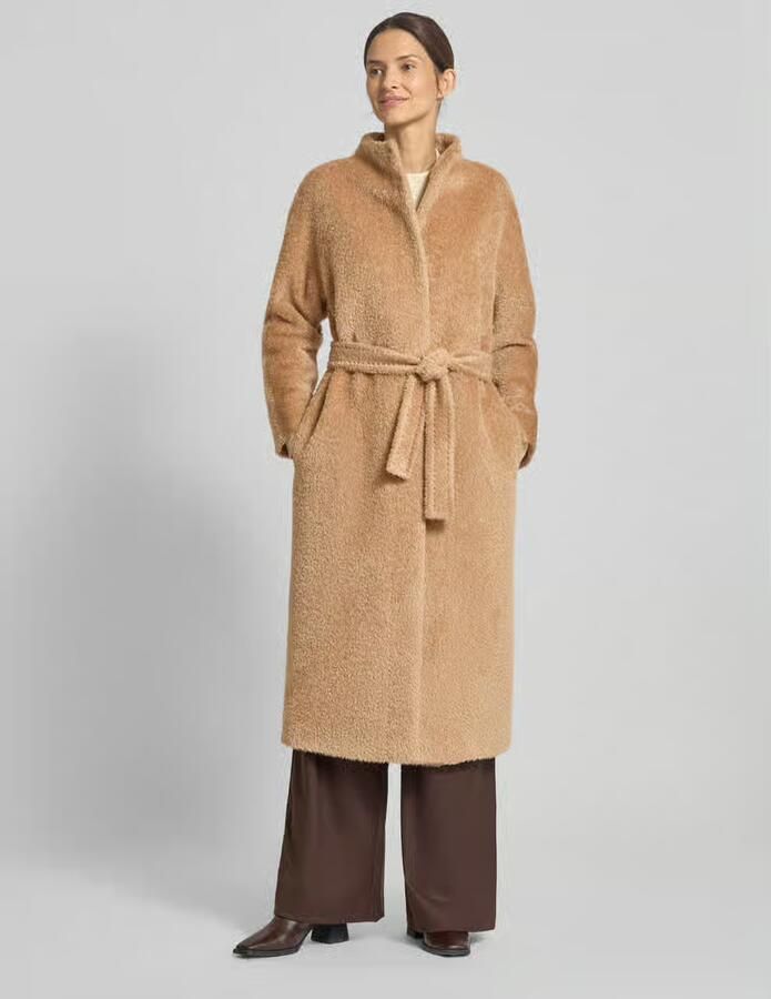 Max Mara Studio Lange wollen jas van alpacamix model 'FERITO' - Foto 2