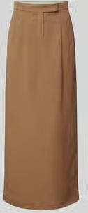 Max Mara Studio Maxirok in effen design model 'NELLA'