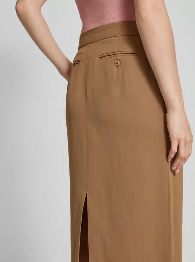 Max Mara Studio Maxirok in effen design model 'NELLA' - Foto 2